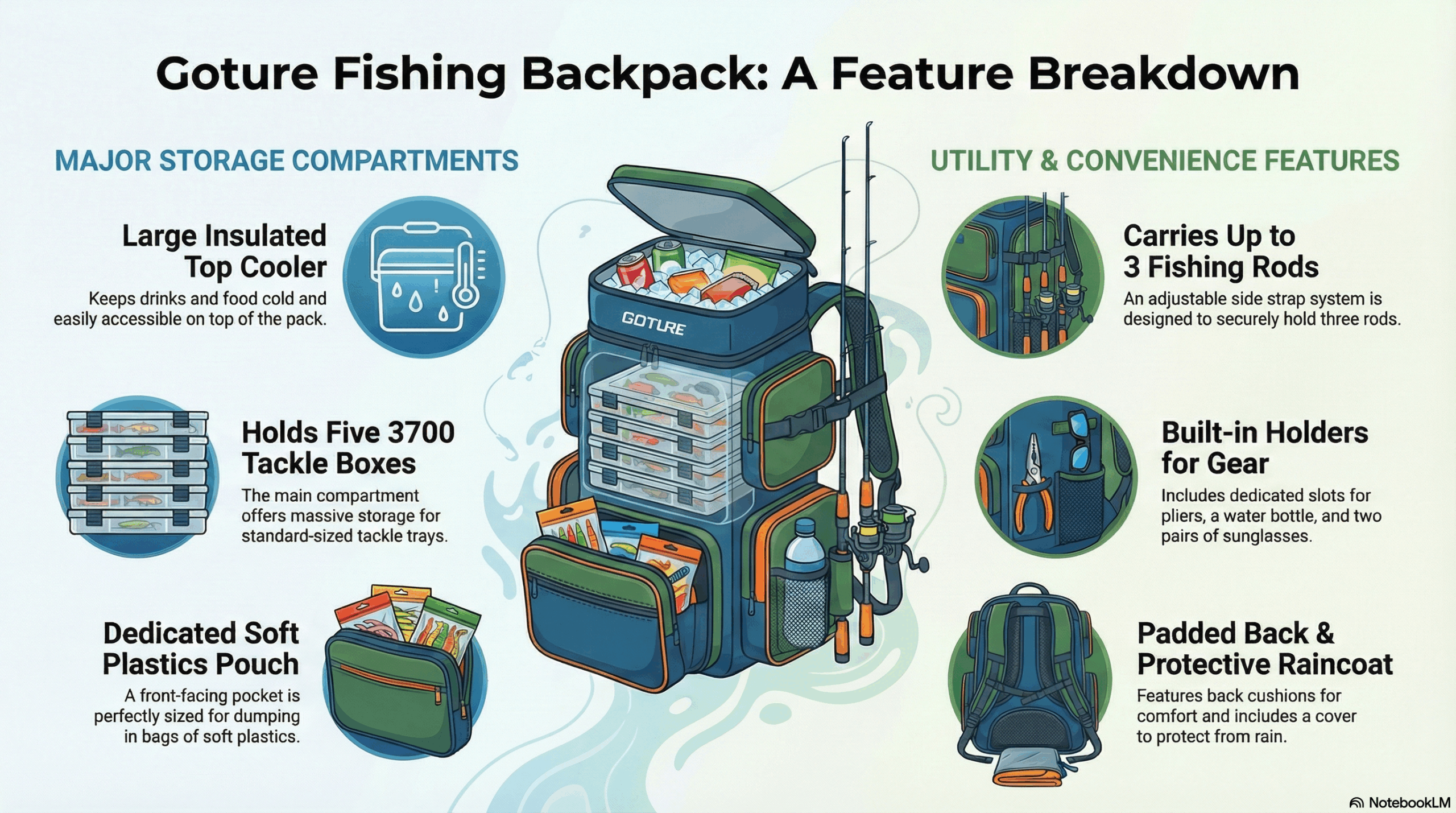 5 Game-Changing Features You Didn’t Expect in the Goture Amazon Fishing Backpack