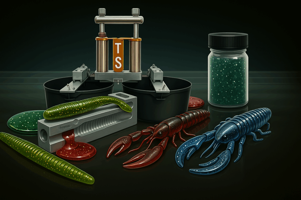 5 Secrets to Pouring Professional Soft Plastic Baits Every Time ...